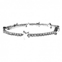 bracciale tennis donna rigido