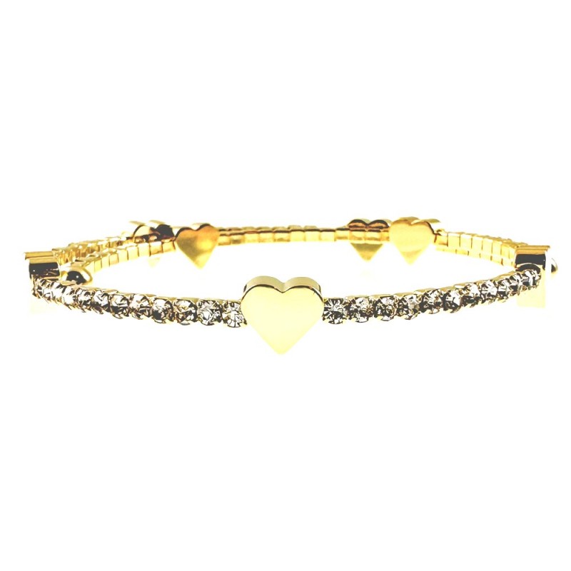 bracciale tennis donna rigido