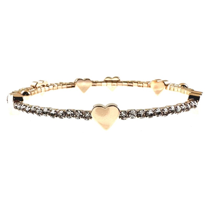 bracciale tennis donna rigido