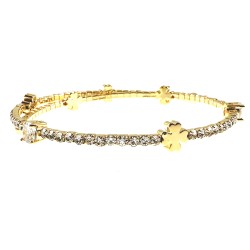 bracciale tennis donna rigido