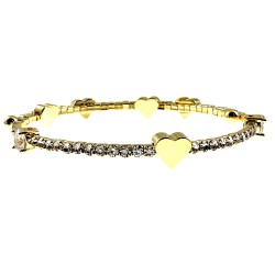 bracciale tennis donna rigido