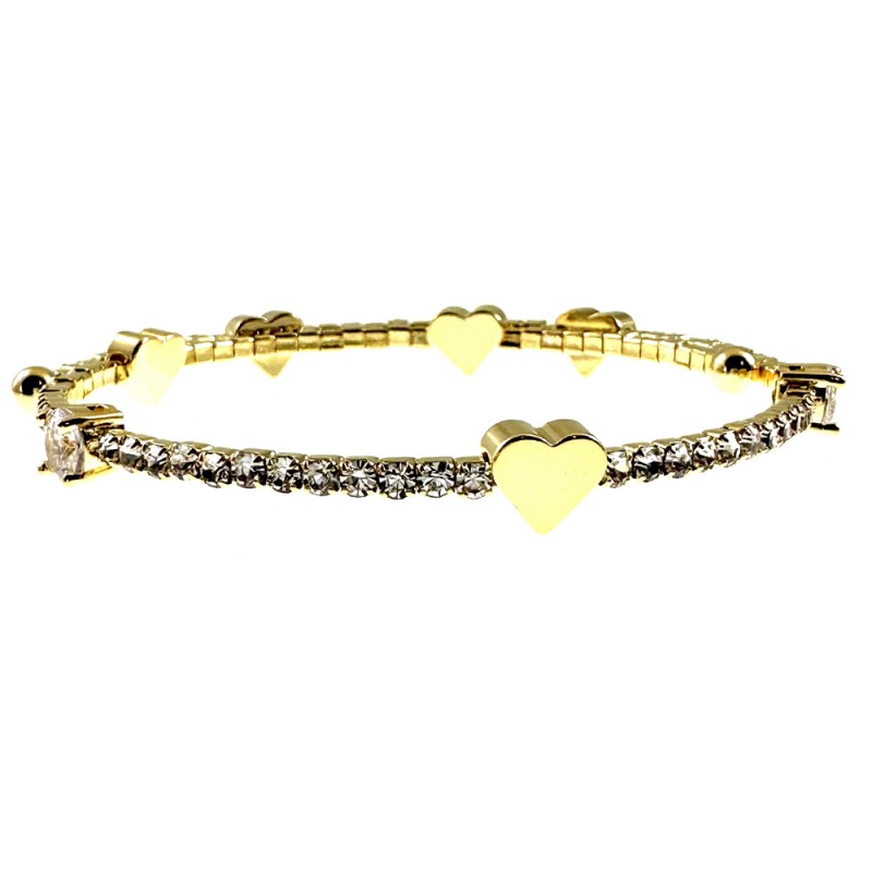 bracciale tennis donna rigido