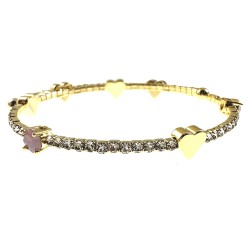 bracciale tennis donna rigido