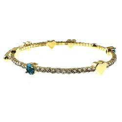 bracciale tennis donna rigido