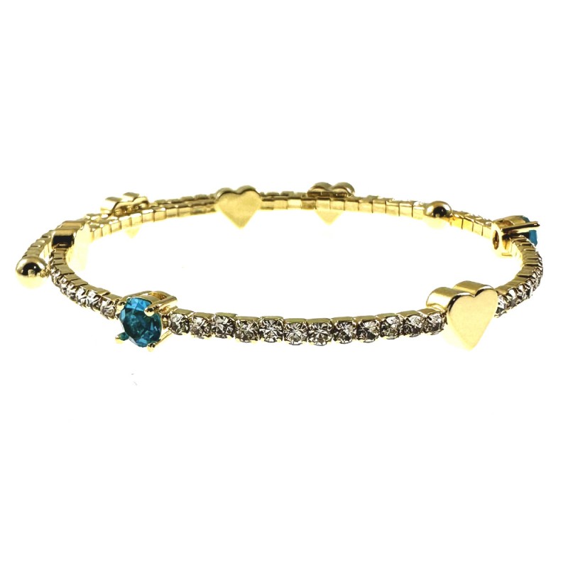 bracciale tennis donna rigido