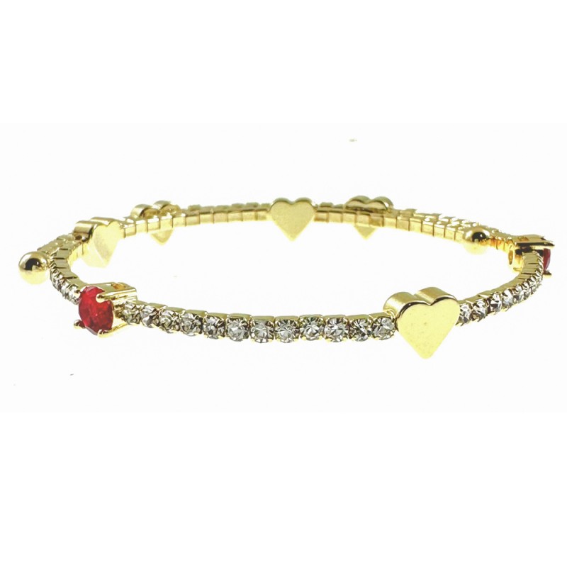 bracciale tennis donna rigido