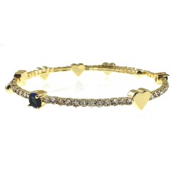 bracciale tennis donna rigido