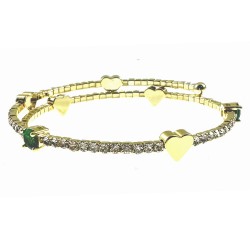 bracciale tennis donna rigido