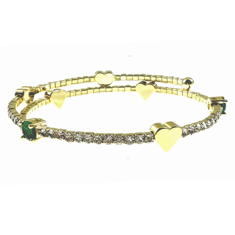 bracciale tennis donna rigido