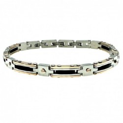 bracciale acciaio uomo