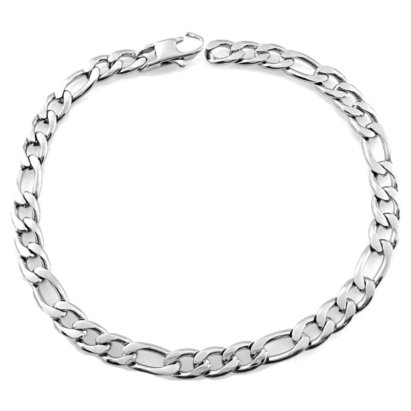 bracciale grumetta uomo acciaio