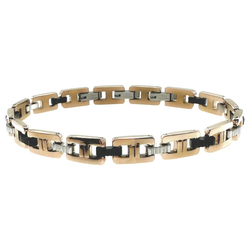 bracciale uomo in acciaio