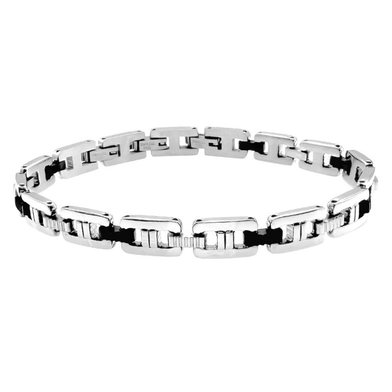 bracciale uomo in acciaio
