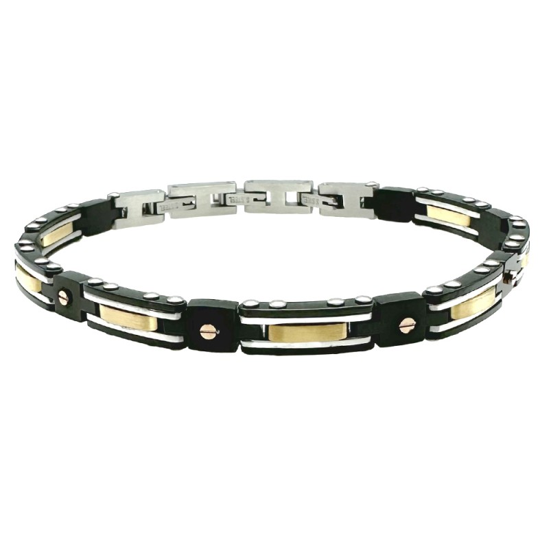 bracciale acciaio uomo