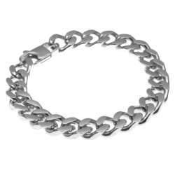 bracciale uomo groumette in acciaio