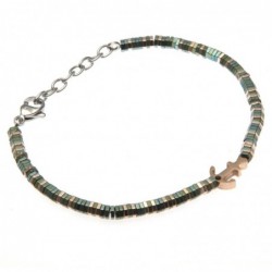 bracciale uomo ancora in acciaio