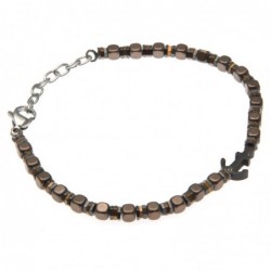 bracciale uomo ancora in acciaio
