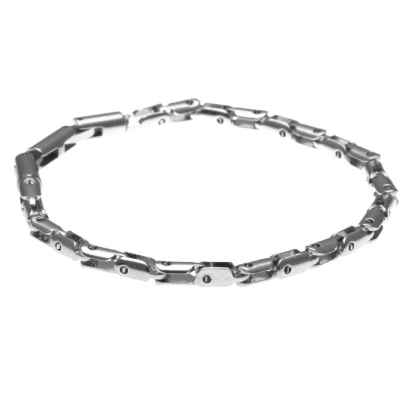bracciale uomo in acciaio