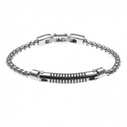 bracciale uomo in acciaio