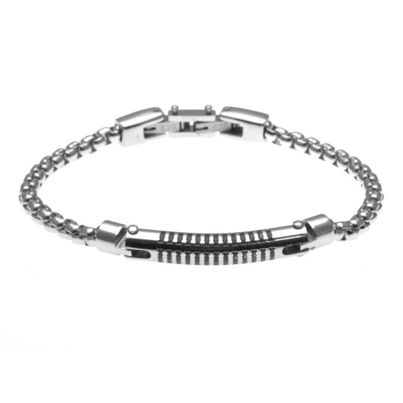 bracciale uomo in acciaio