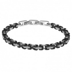 bracciale uomo in acciaio maglia